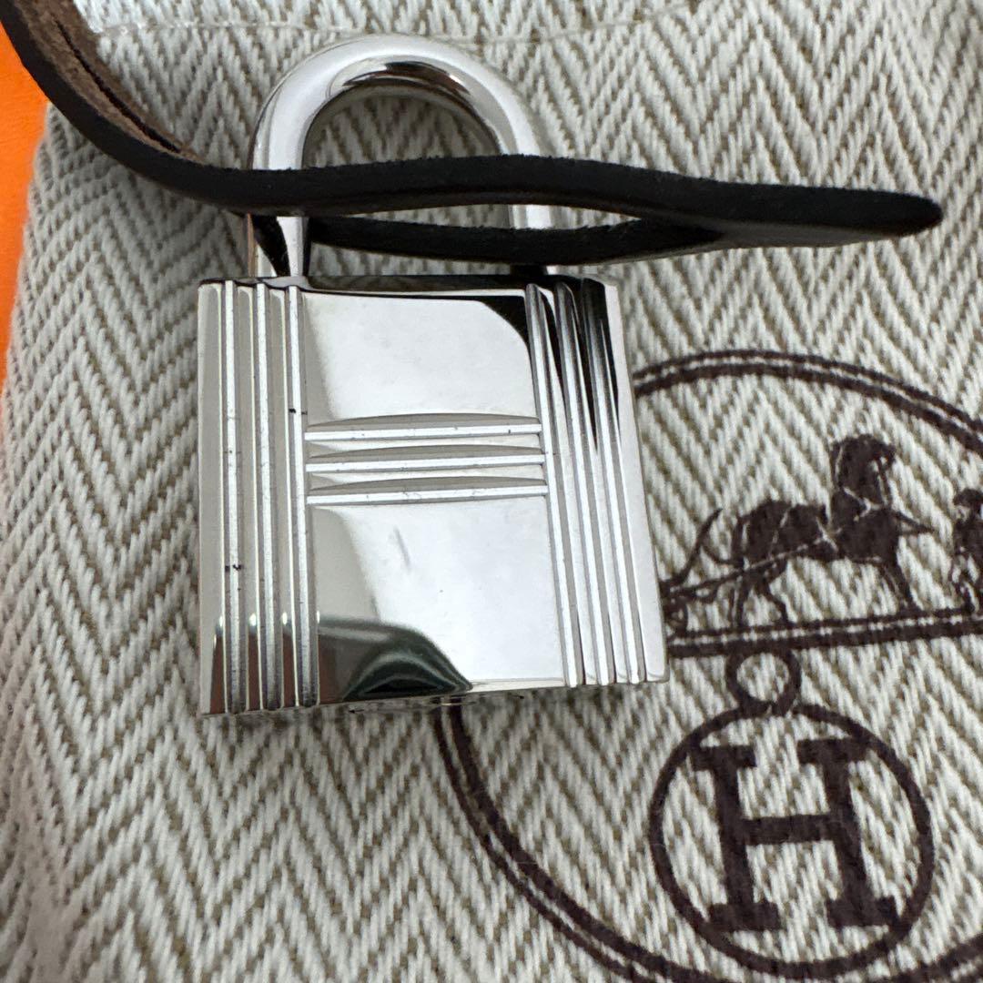 HERMÈS エルメス　カデナ パドロック/南京錠+鍵2本■シルバー　163