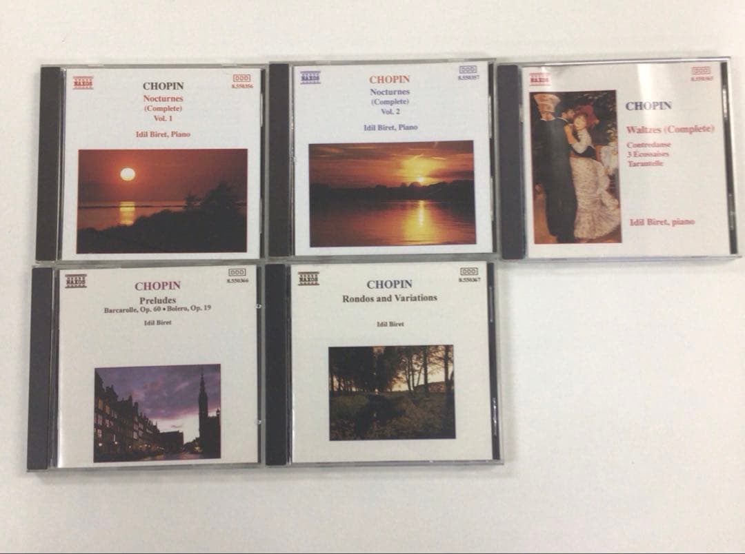 CD CHOPIN Piano Music vol.1～3 3点【動作確認済】