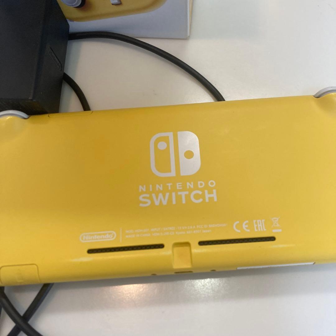 Nintendo Switch Lite イエロー 本体sdカード128GB付き