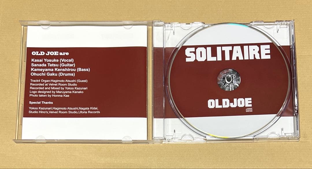 OLD JOE SOLITAIRE Suchmos インディーズ　ライブ会場限定