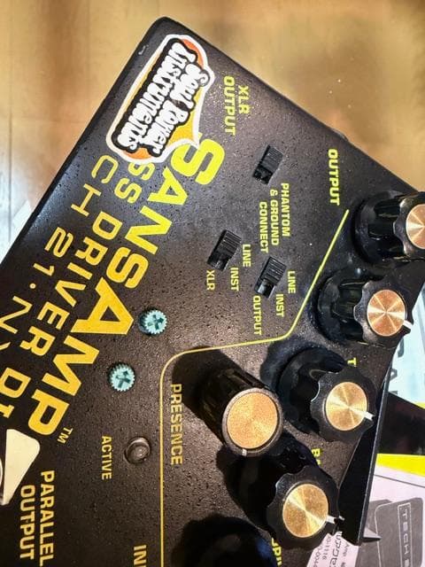 Tech 21 SansAmp Bass D DI カスタム