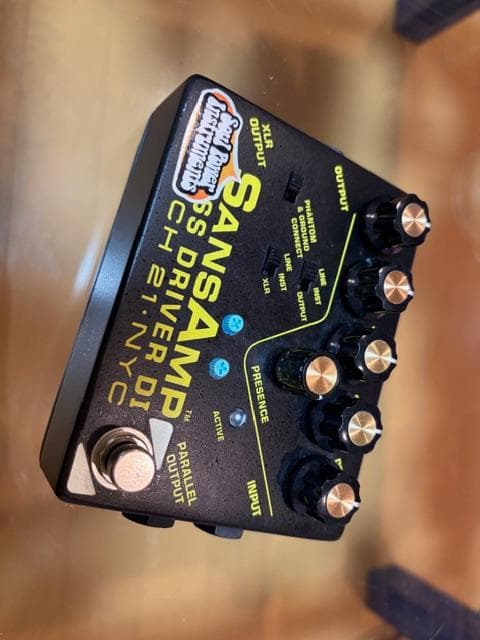 Tech 21 SansAmp Bass D DI カスタム