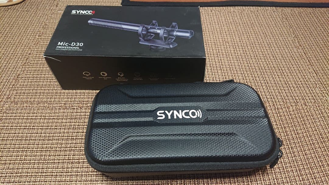 SYNCO Mic-D30 音声マイク　ガンマイク