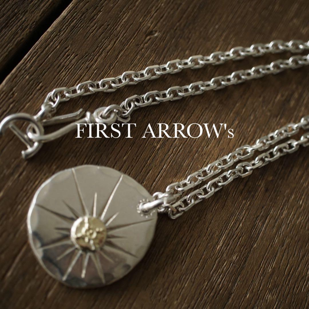 FIRST ARROW’s K18 太陽神 メタル ペンダント チェーン 金