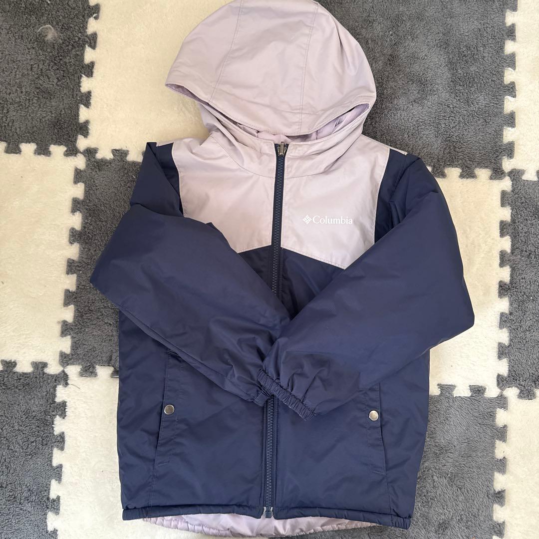 Columbia リバーシブルスノーウェアセット　XS 120センチ