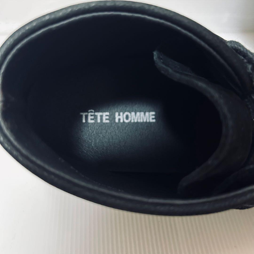 ［匿名発送］ TETE HOMME クラシック スウェード　モカシンシューズ