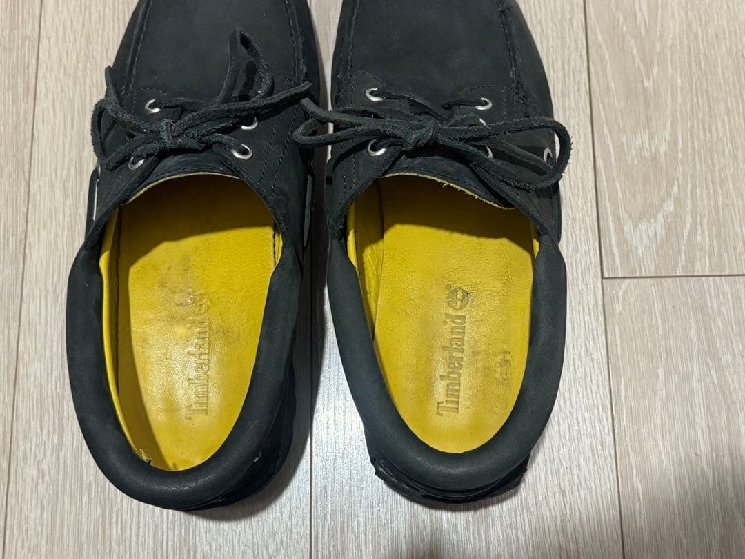 Timberland ティンバーランド 3eye モカシン ヌバック black
