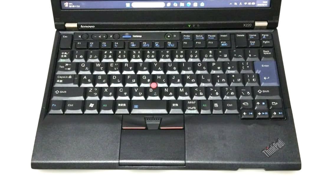 ThinkPad X220　i5／6GBメモリ／128+64GB デュアルブート