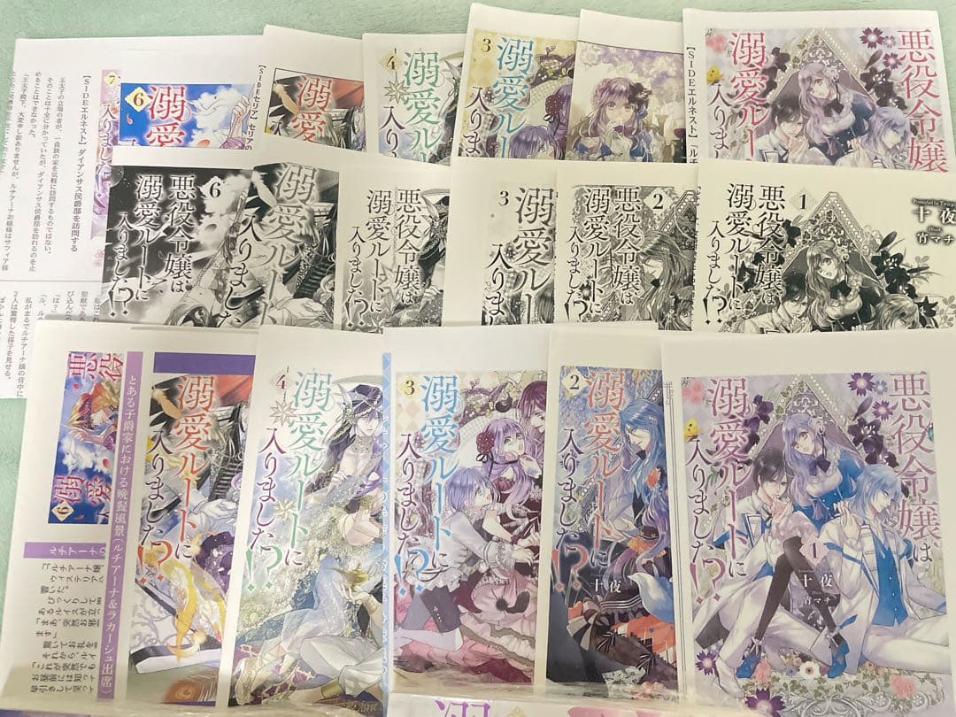 悪役令嬢は溺愛ルートに入りました!? 8巻 9巻 特典 SSペーパー