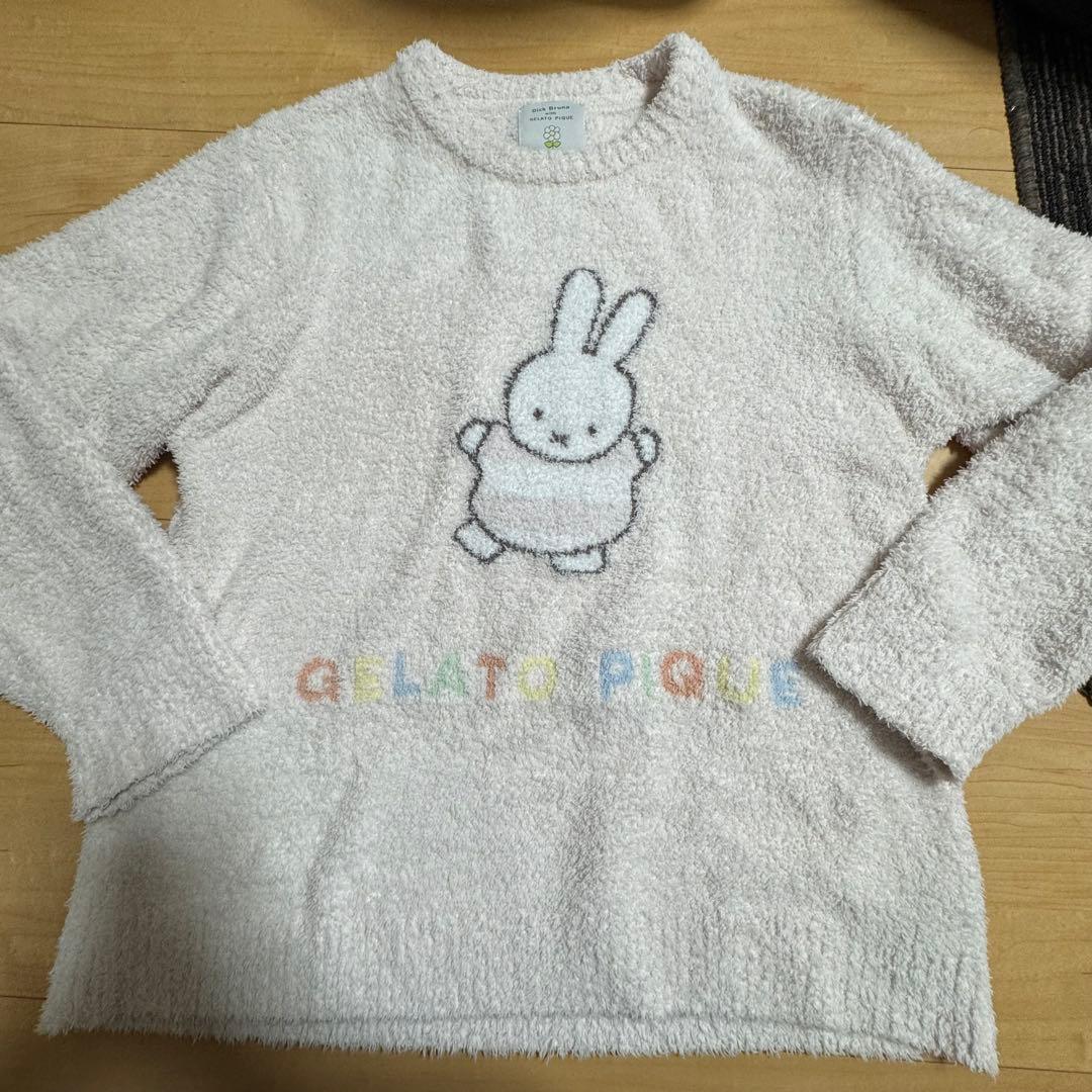 ジェラートピケ セットアップ ミッフィー ピンク ルームウェア 上下セット