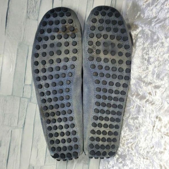 Dior homme 27.5cm ローファー モカシン スエード ネイビー