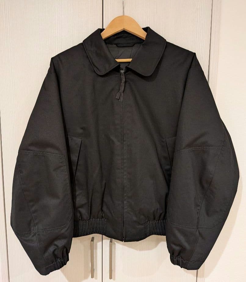 UNIQLO U パフテックショートブルゾン M ブラック