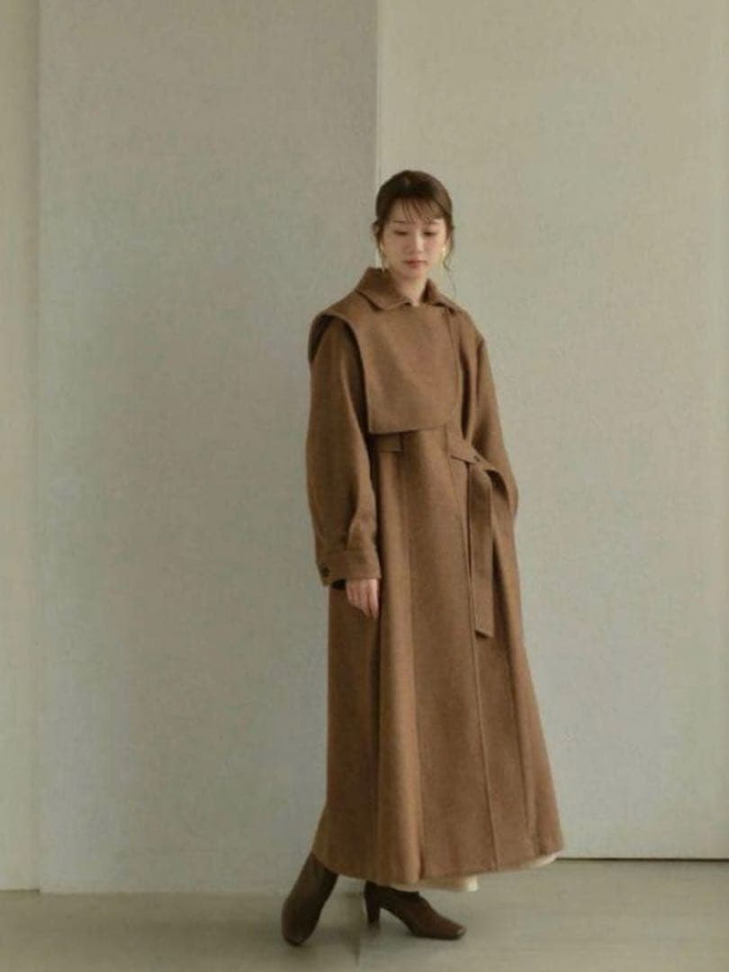 【Eaphi】新品 gunpatch waist mark long coat