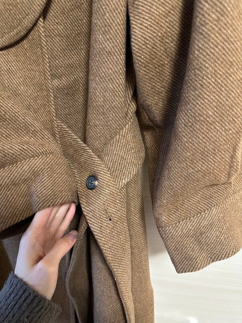 【Eaphi】新品 gunpatch waist mark long coat