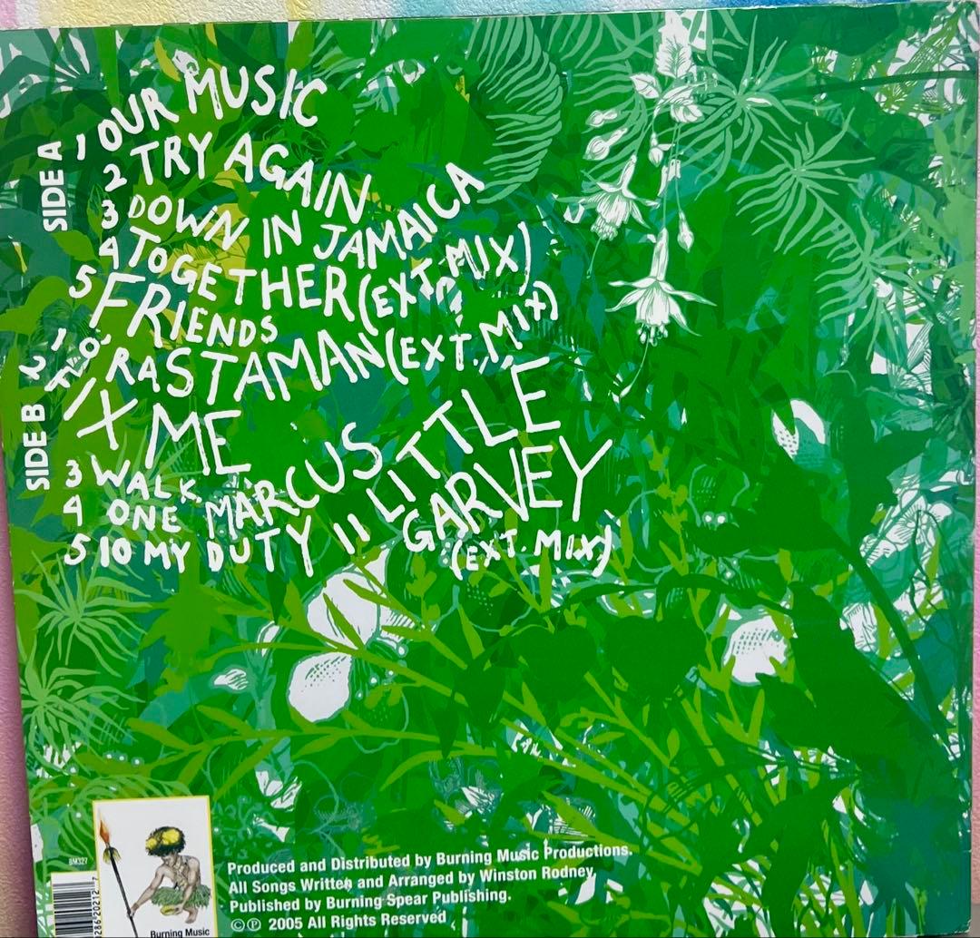 洋楽 BURNING SPEAR / OUR MUSIC / LP
