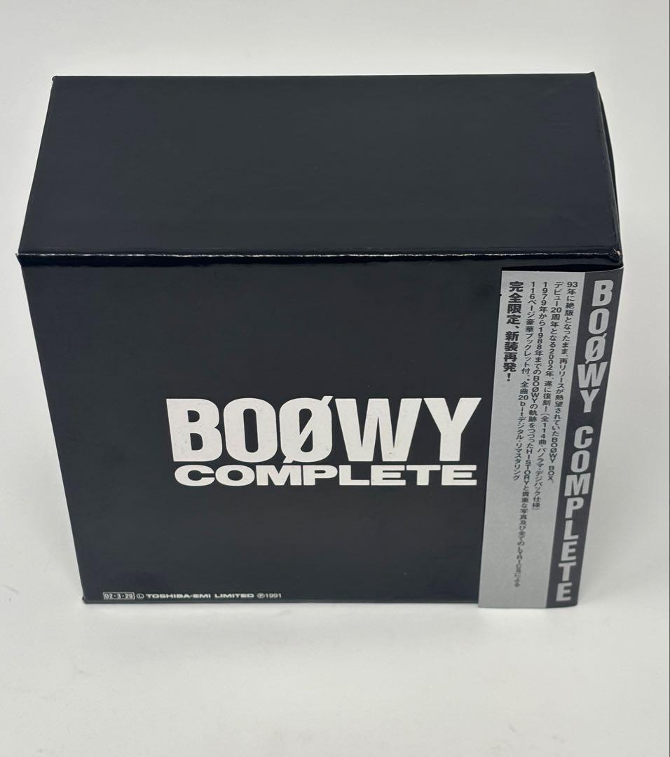 邦楽 BOOWY COMPLETE BOX CD