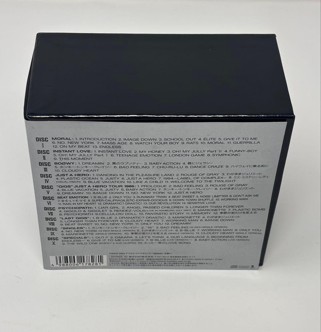 邦楽 BOOWY COMPLETE BOX CD
