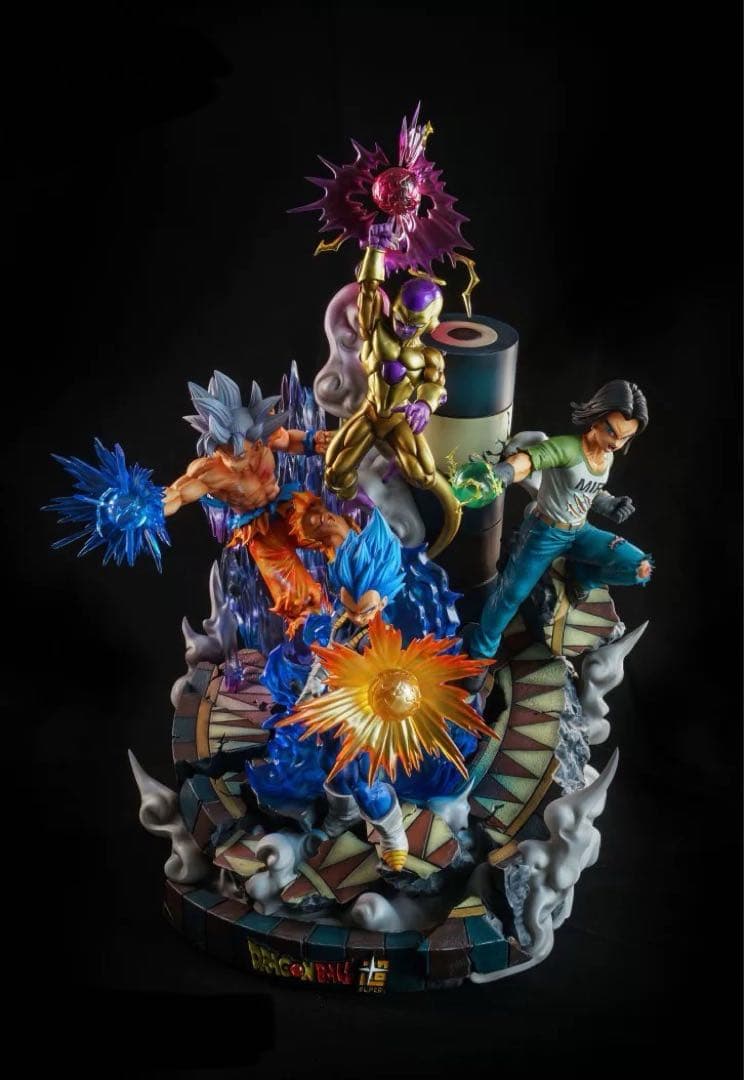 【新品】ドラゴンボール 孫悟空 ベジータ フリーザ 17号 ガレージキット