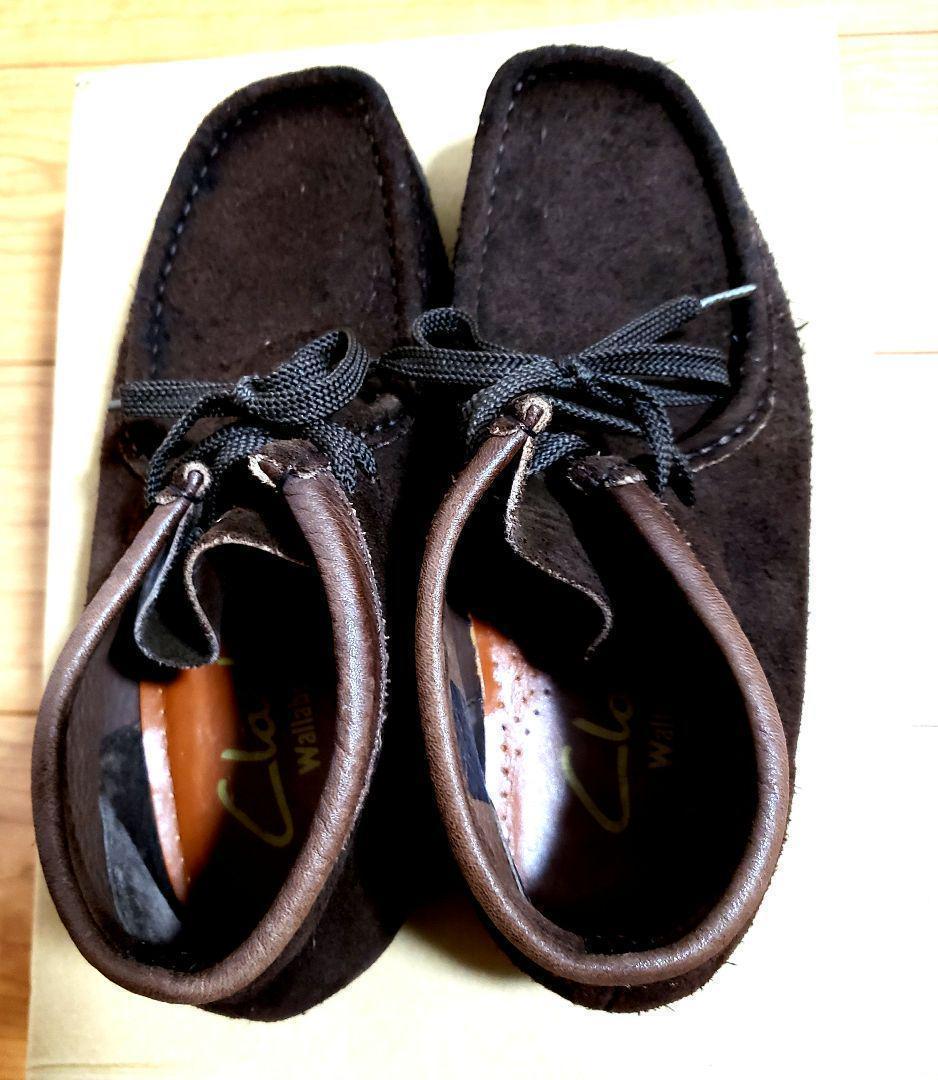 【CLARKS】クラークス　ワラビー　ダークブラウン