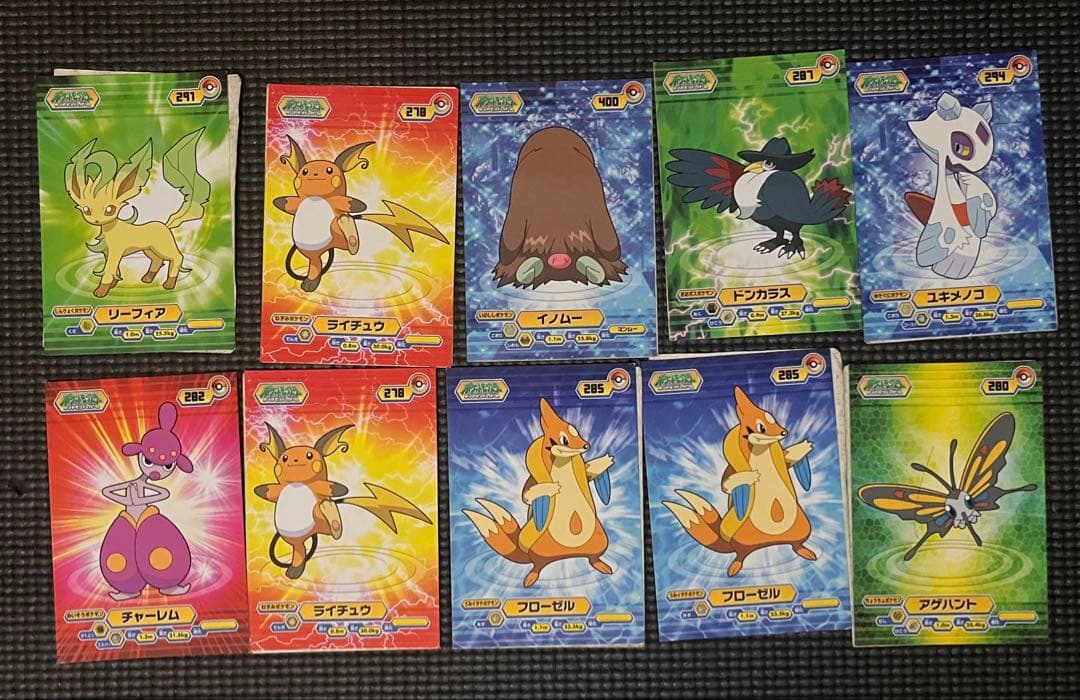 ポケモン モンコレ 指人形 フィギュア　シール　まとめ売り