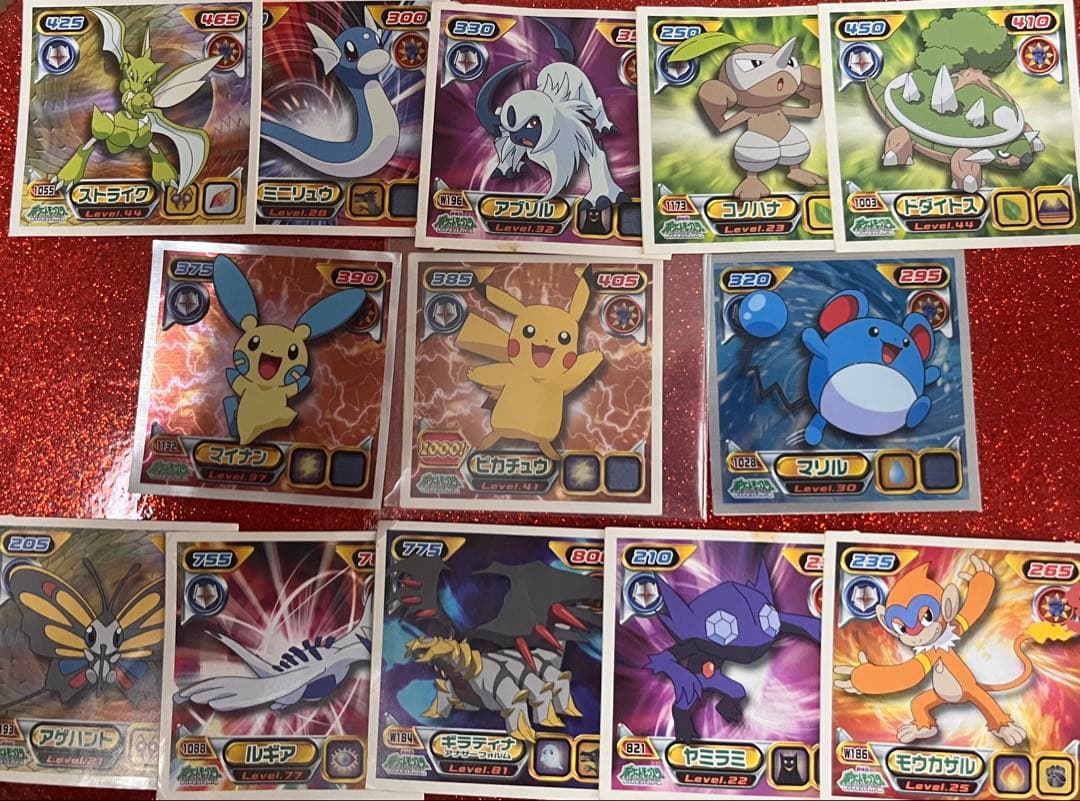 ポケモン モンコレ 指人形 フィギュア　シール　まとめ売り