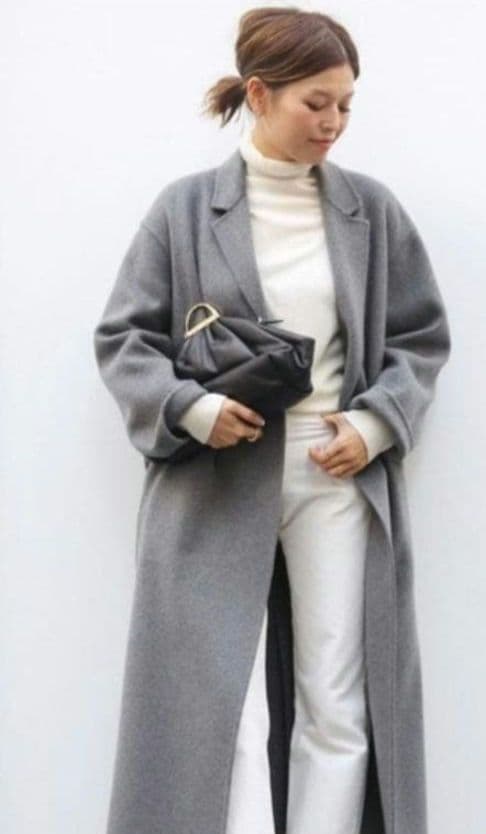 Deuxième Classe オーバーサイズリバーコート2 グレー