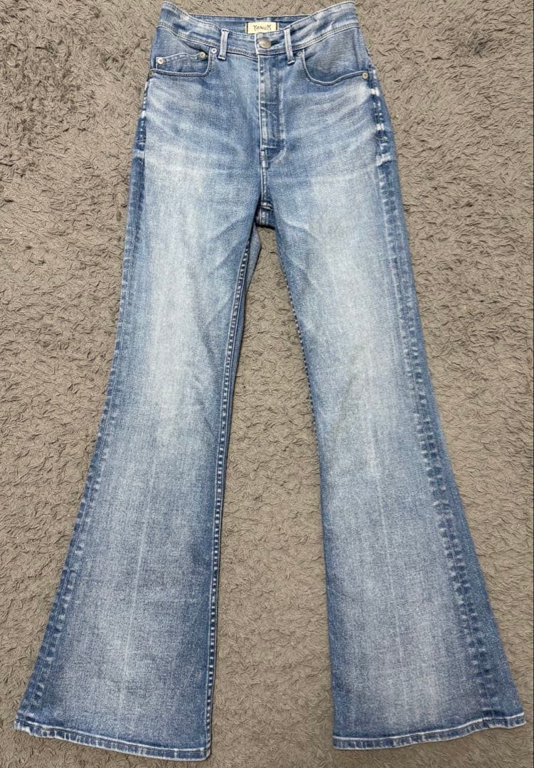 YANUK/ヤヌーク ブーツカットデニムパンツ サイズ25 サンプル