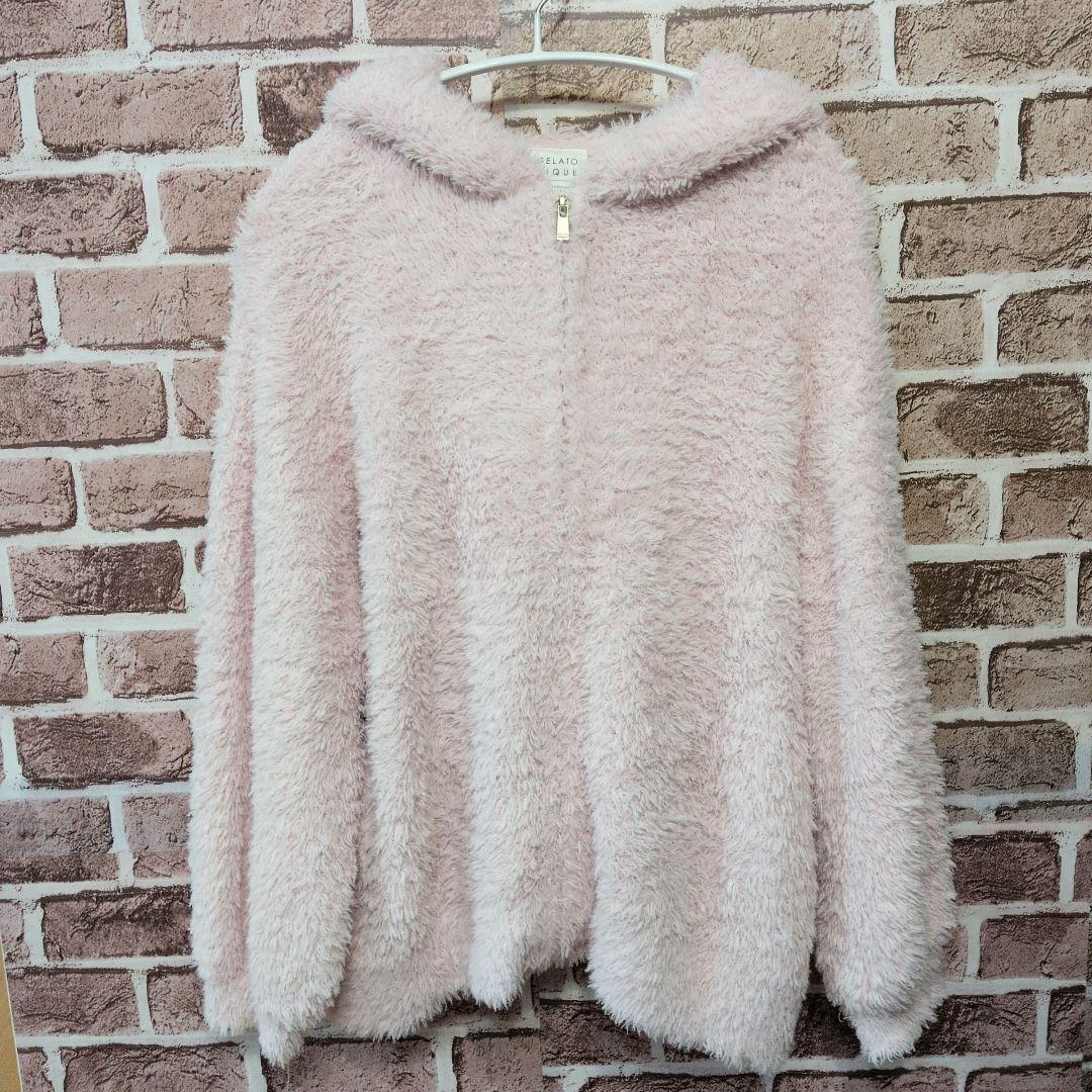 ☆gelato pique☆ラビットモコパーカー　完売　うさ耳　ルームウェア　Ｆ