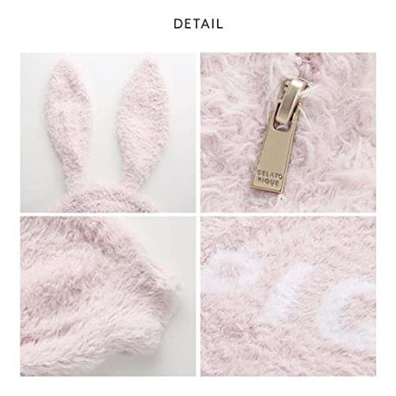 ☆gelato pique☆ラビットモコパーカー　完売　うさ耳　ルームウェア　Ｆ