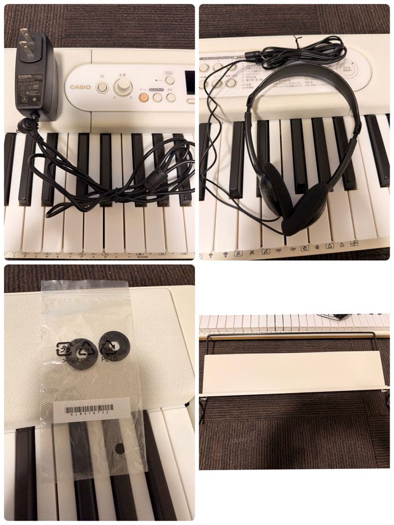 [美品]CASIO電子キーボード 光ナビゲーション LK-526