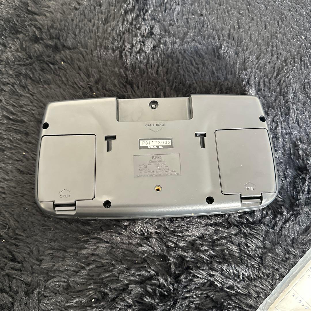 SEGA ゲームギア HGG-3210 本体 説明書等付属