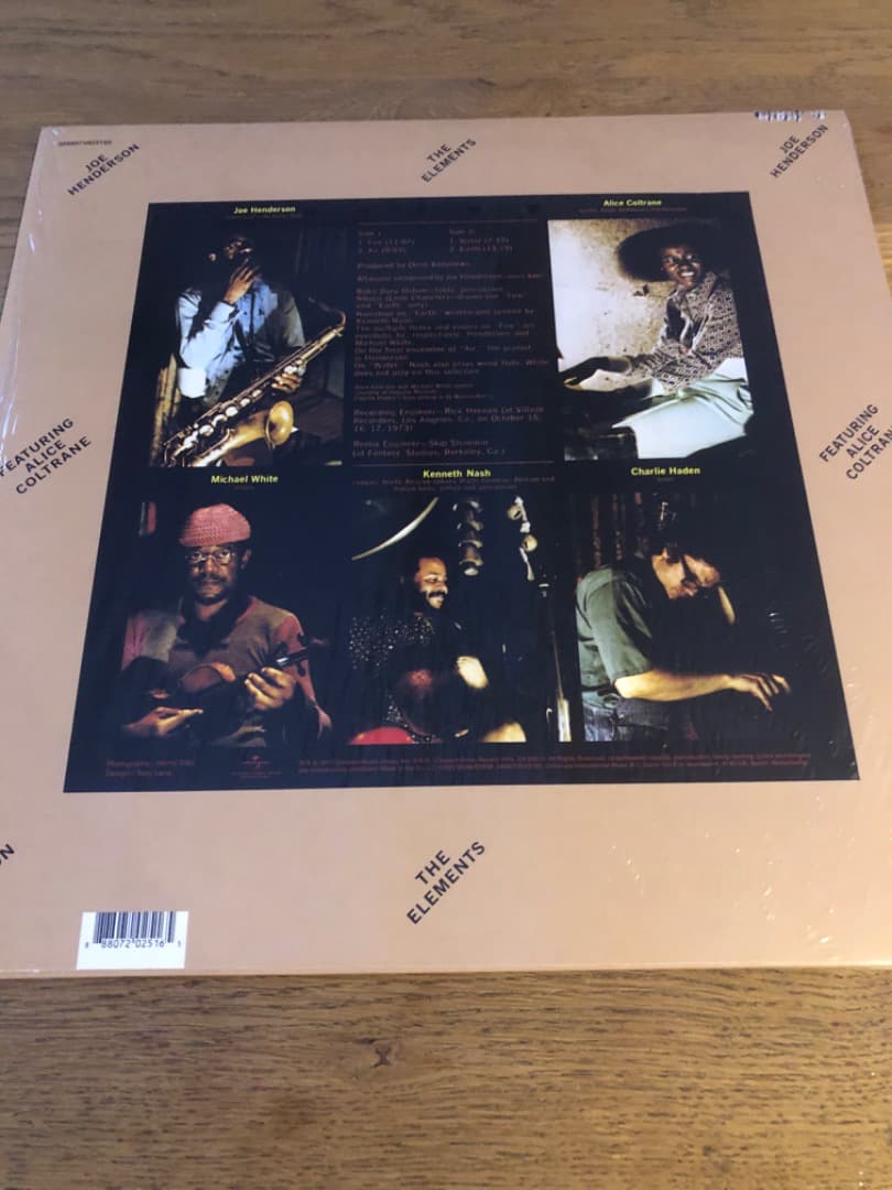 洋楽 Joe Henderson/Alice Coltrane/TheElements