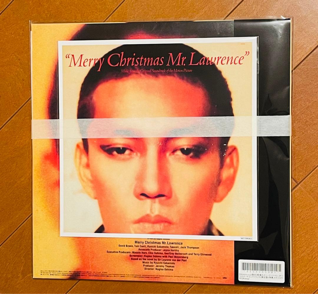 坂本龍一 戦場のメリークリスマス メガジャケ付 レコード　新品未開封