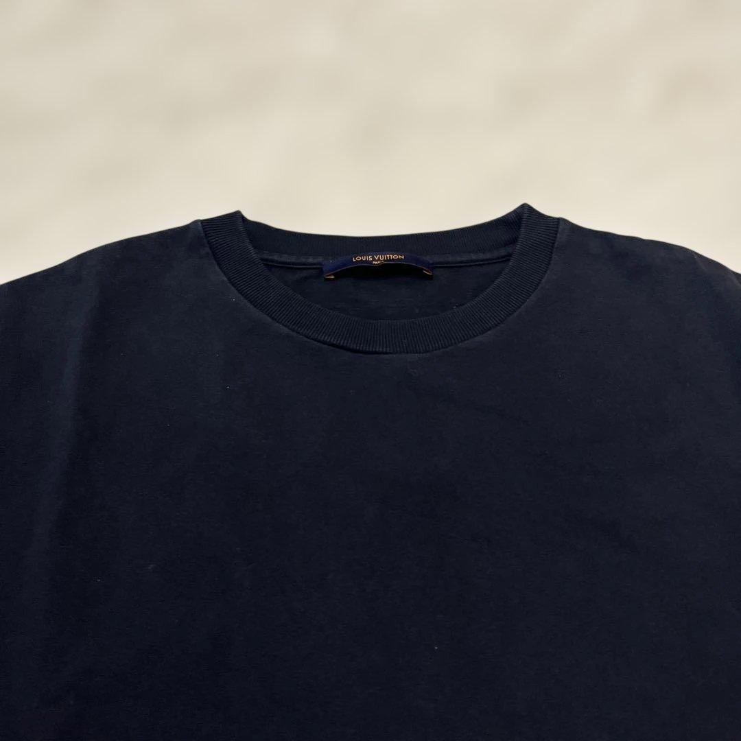 極美品23SSルイヴィトン M ステープルズエディションインサイドアウトTシャツ
