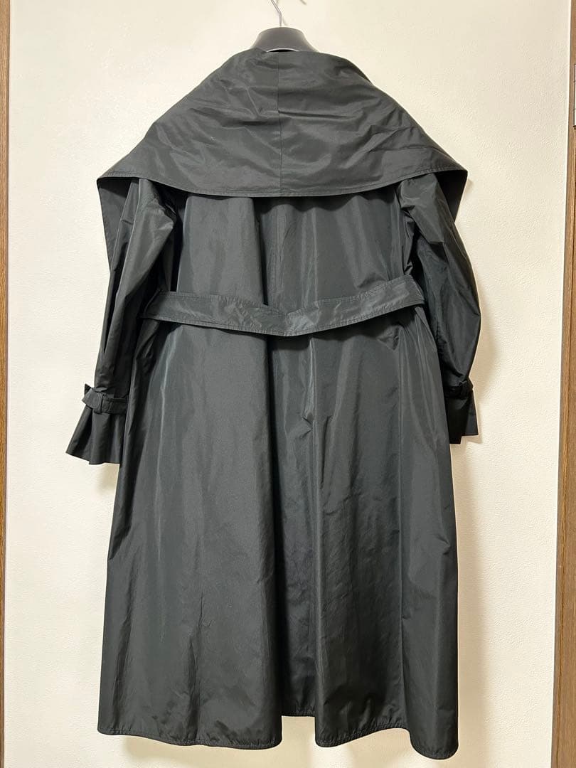 MaxMara ブラック スプリングコート