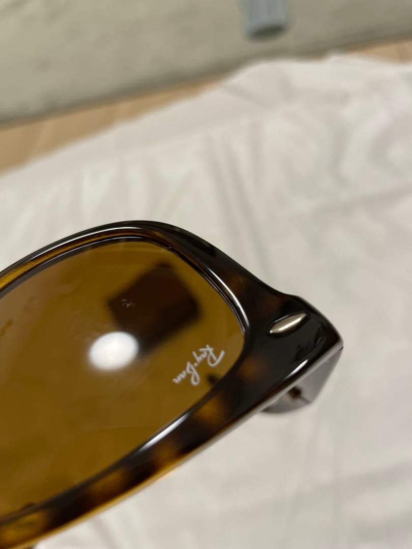 レイバン　Ray-ban サングラス　折り畳み　ブラウン　べっ甲　4105