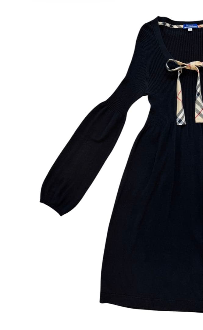 BURBERRY LONDON ニット ワンピース ノバチェック