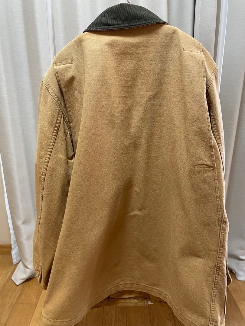 海外古着　ヴィンテージ　L.L.Bean ベージュカバーオール　アウター　コート