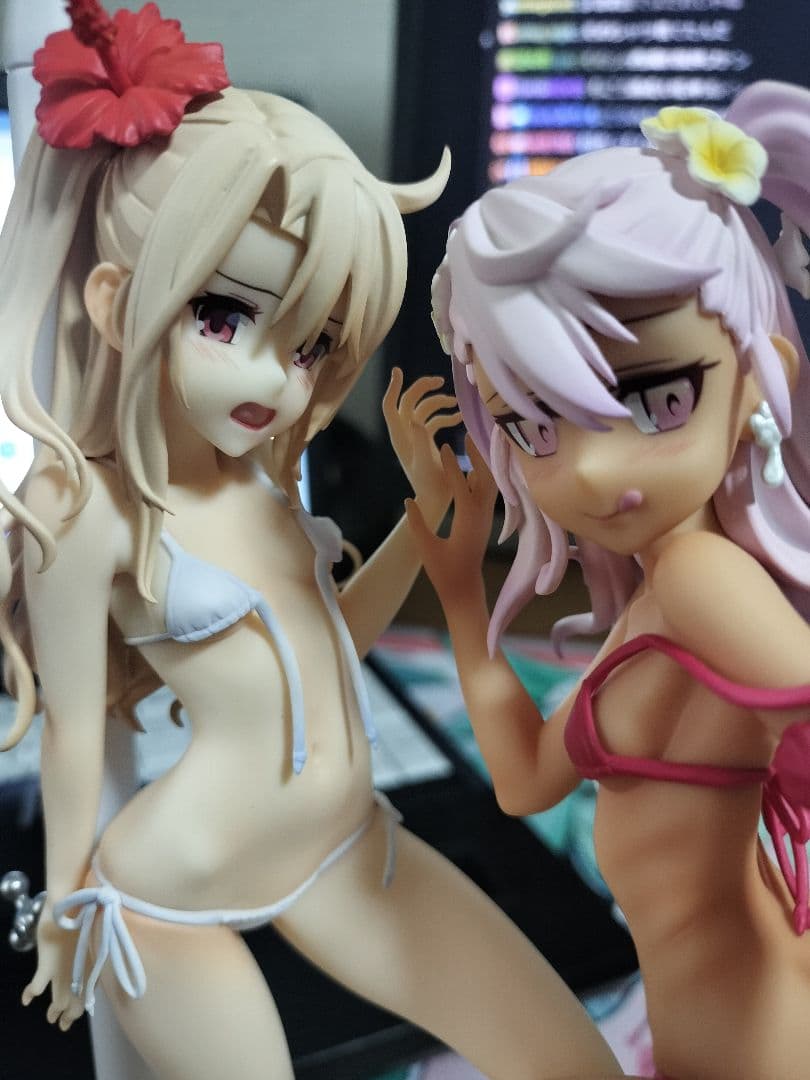 プリズマイリヤ　イリヤ　クロエ　水着　フィギュア