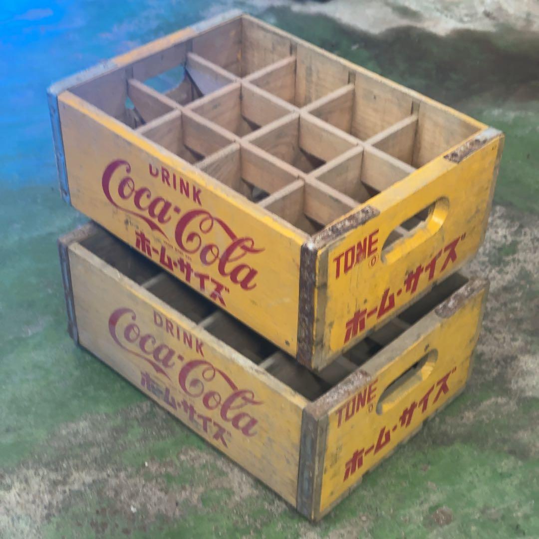 コカコーラ ホームサイズ 木箱 2個セット