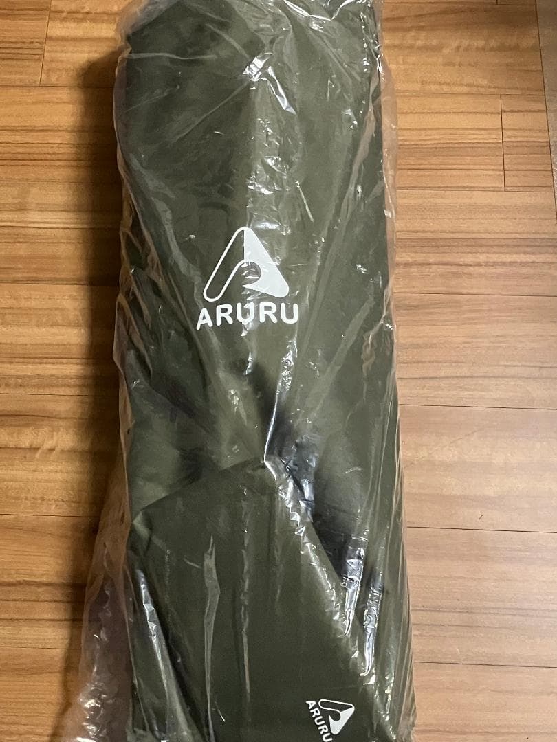 ARURUキャンプ用リクライニングチェア、ハイバック、オリーブ緑