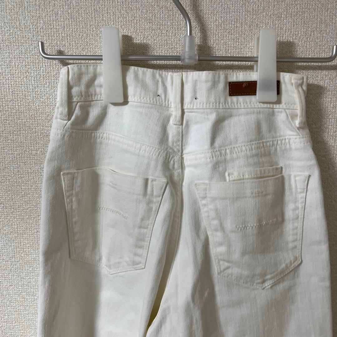 YANUK SpillProof加工 ワイドストレートデニムパンツ LILITH