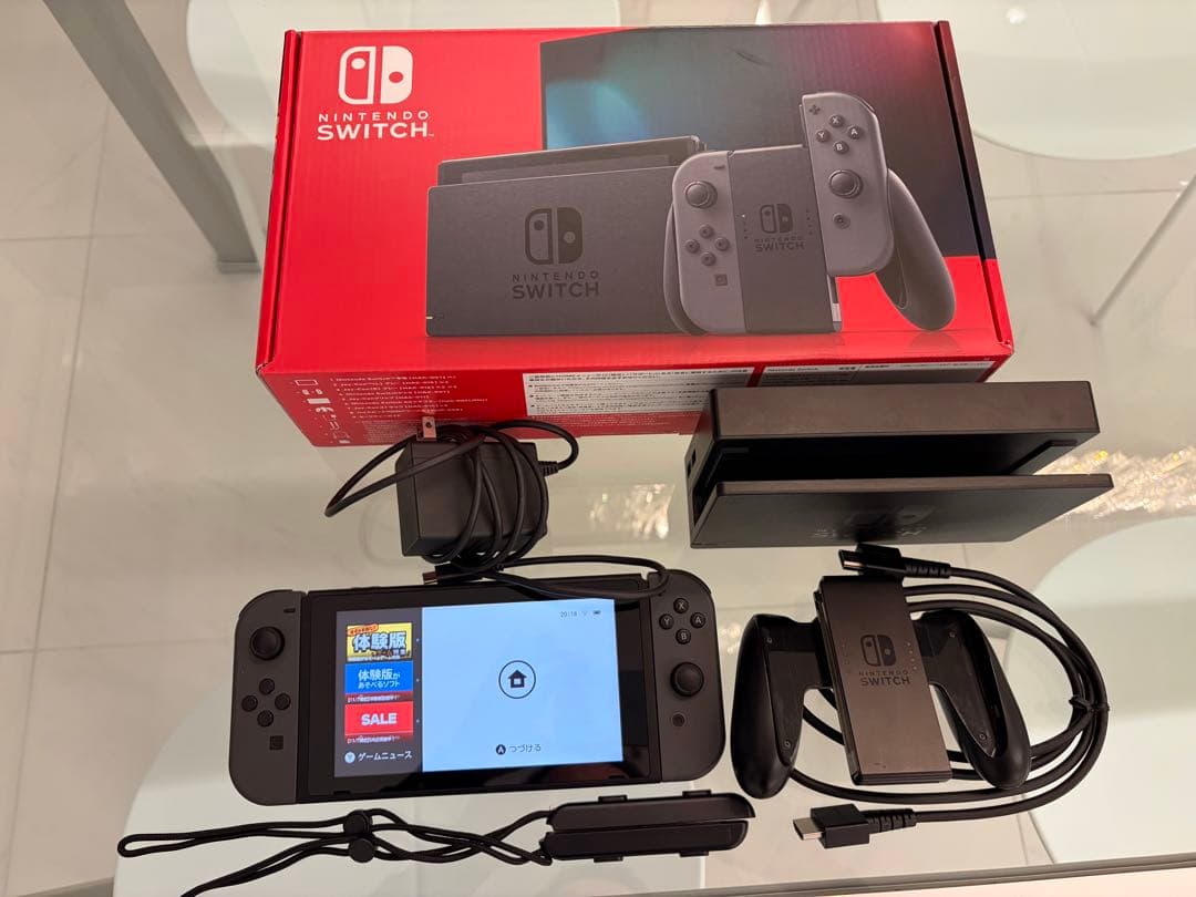 Nintendo Switch グレー 本体 一式