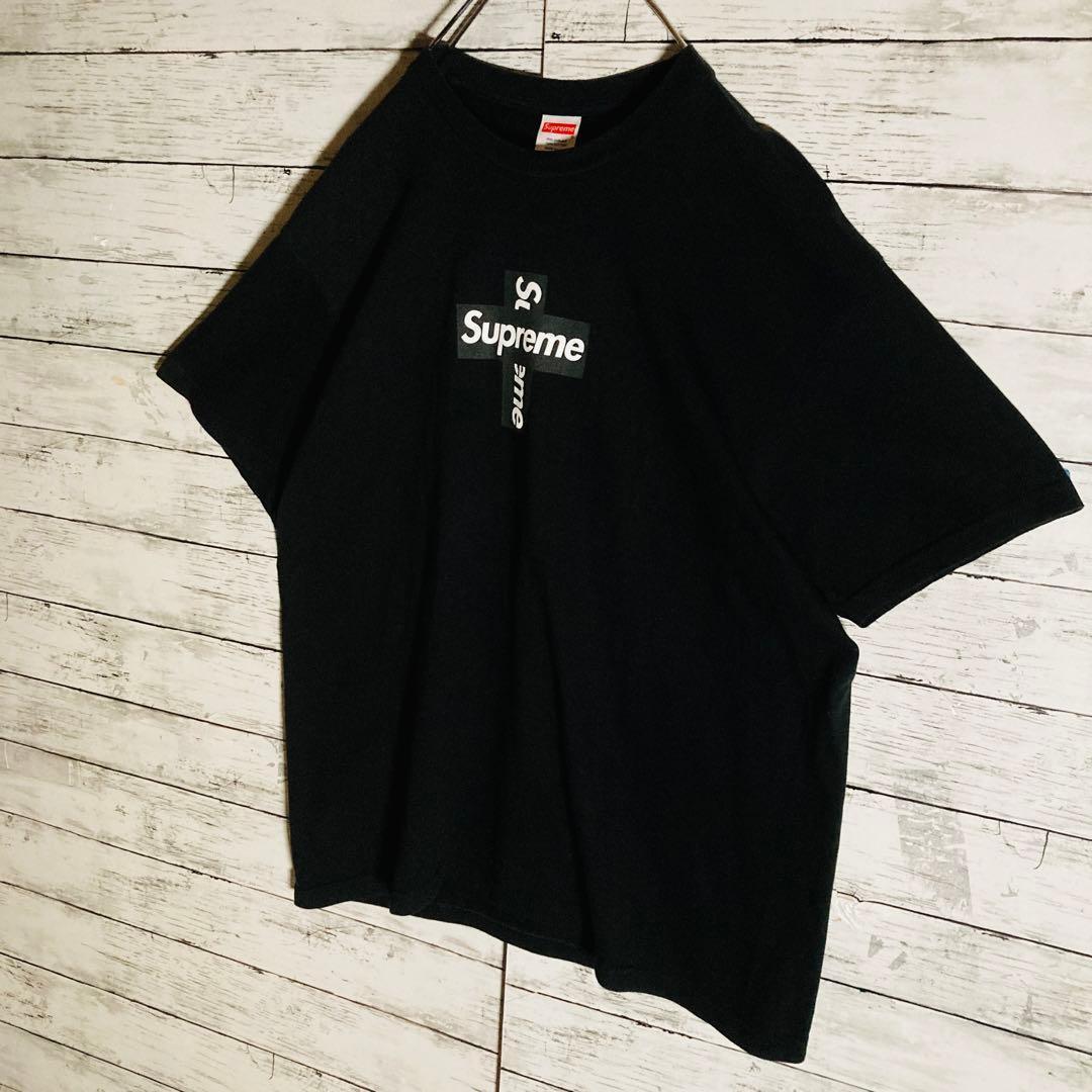【即完売】シュプリーム☆クロスボックスロゴTシャツ　正規品鑑定済　オーバーサイズ