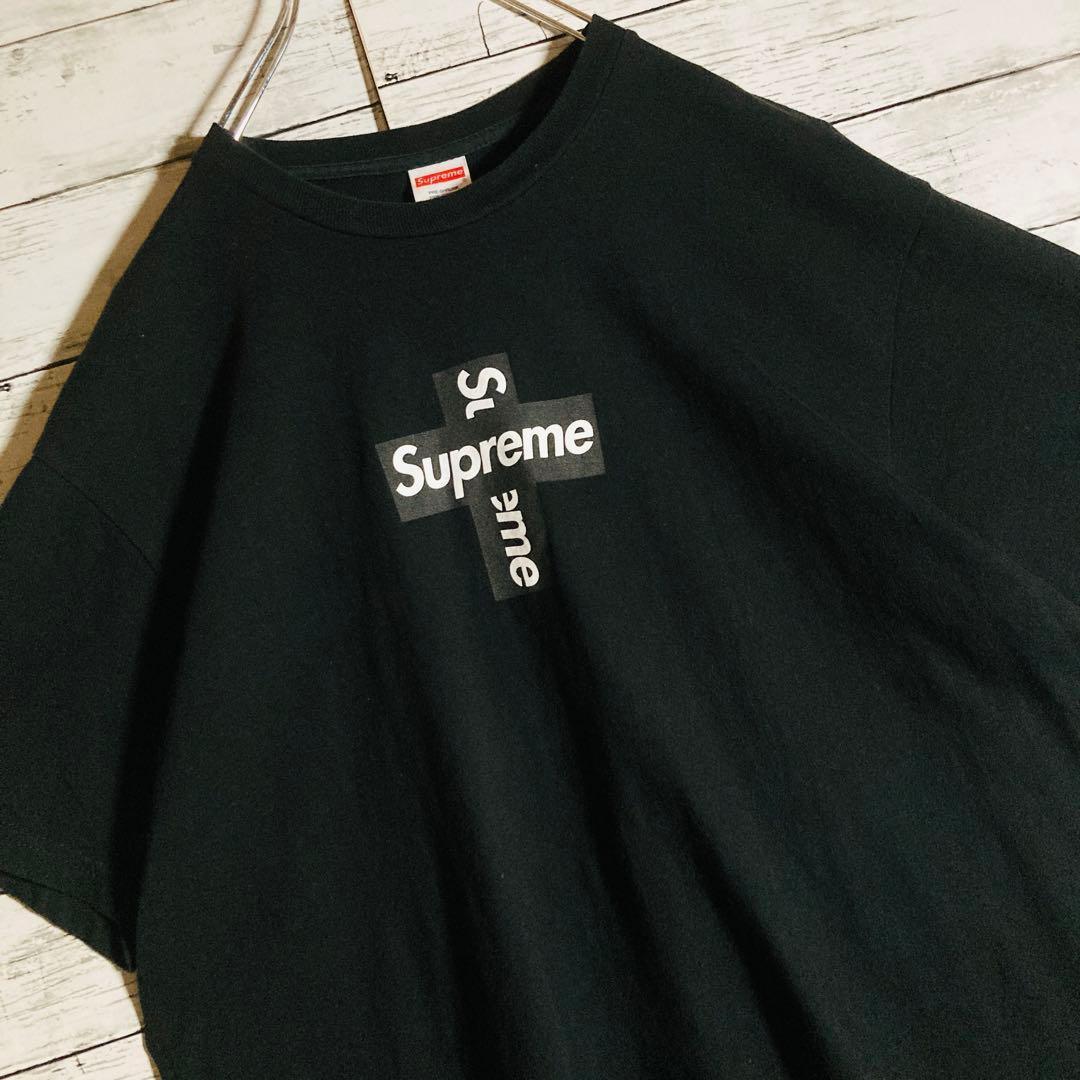 【即完売】シュプリーム☆クロスボックスロゴTシャツ　正規品鑑定済　オーバーサイズ