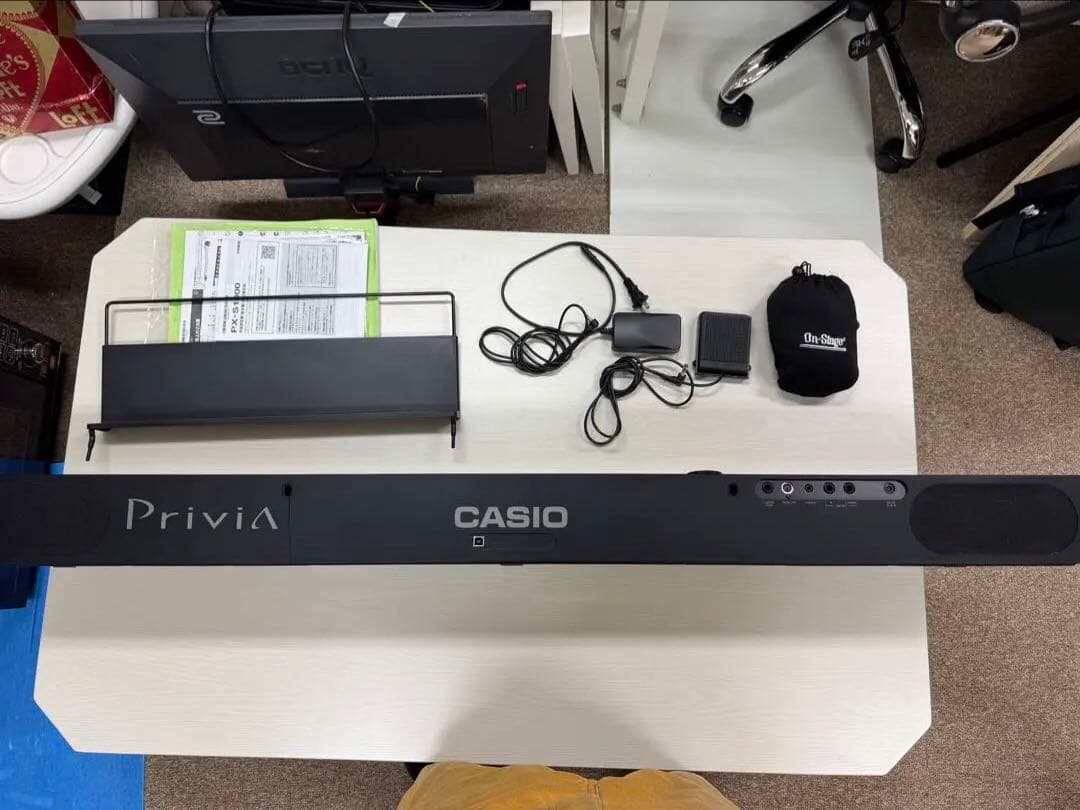 CASIO Privia PX-S1000 BK 88鍵 電子ピアノ Z0480