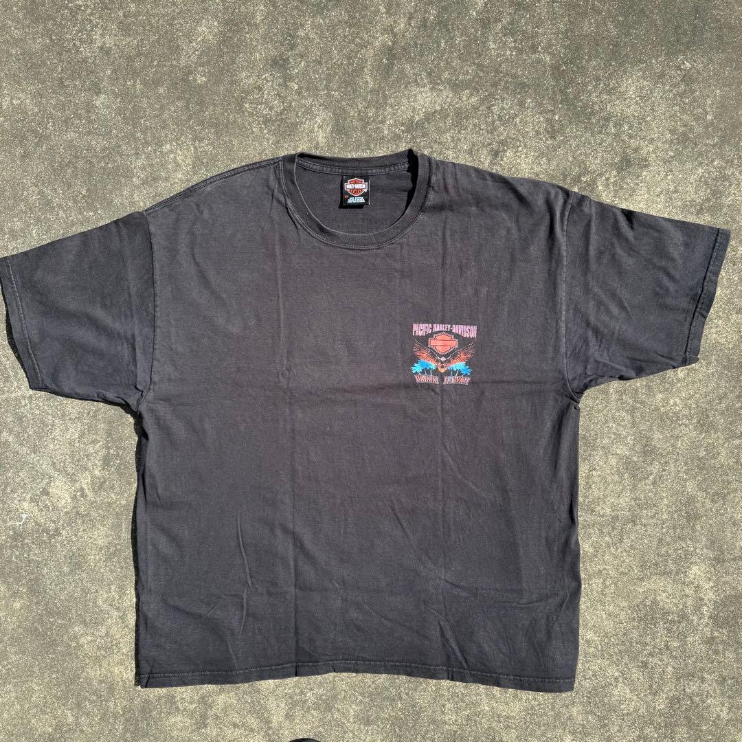 90s ハーレーダビッドソン Waikiki,Hawaii イーグル T 2XL