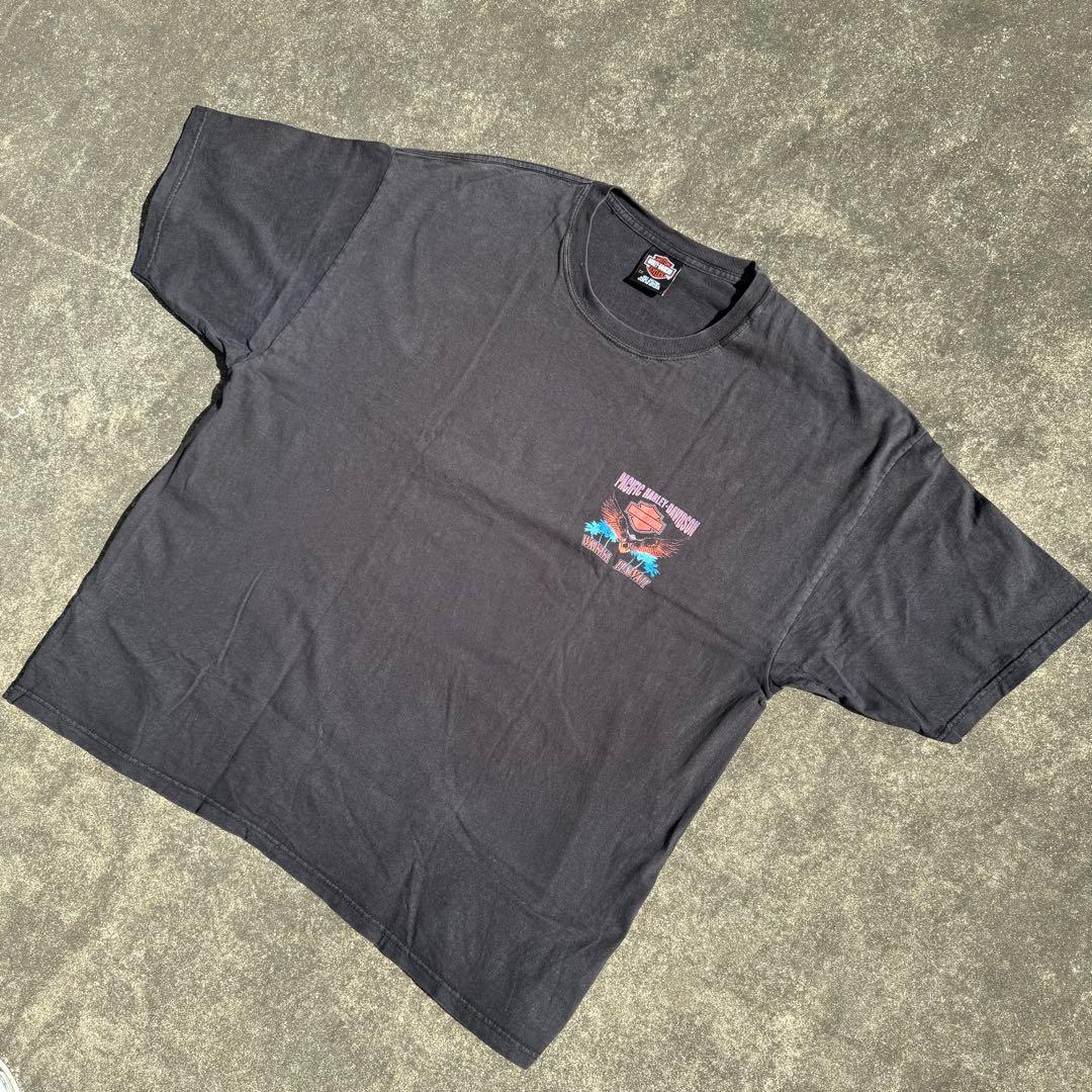 90s ハーレーダビッドソン Waikiki,Hawaii イーグル T 2XL
