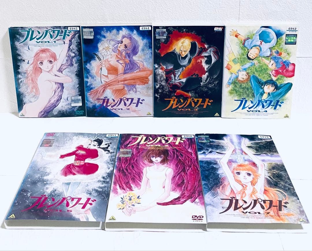 ブレンパワード　【全7巻】　レンタル版DVD 全巻セット　　アニメ
