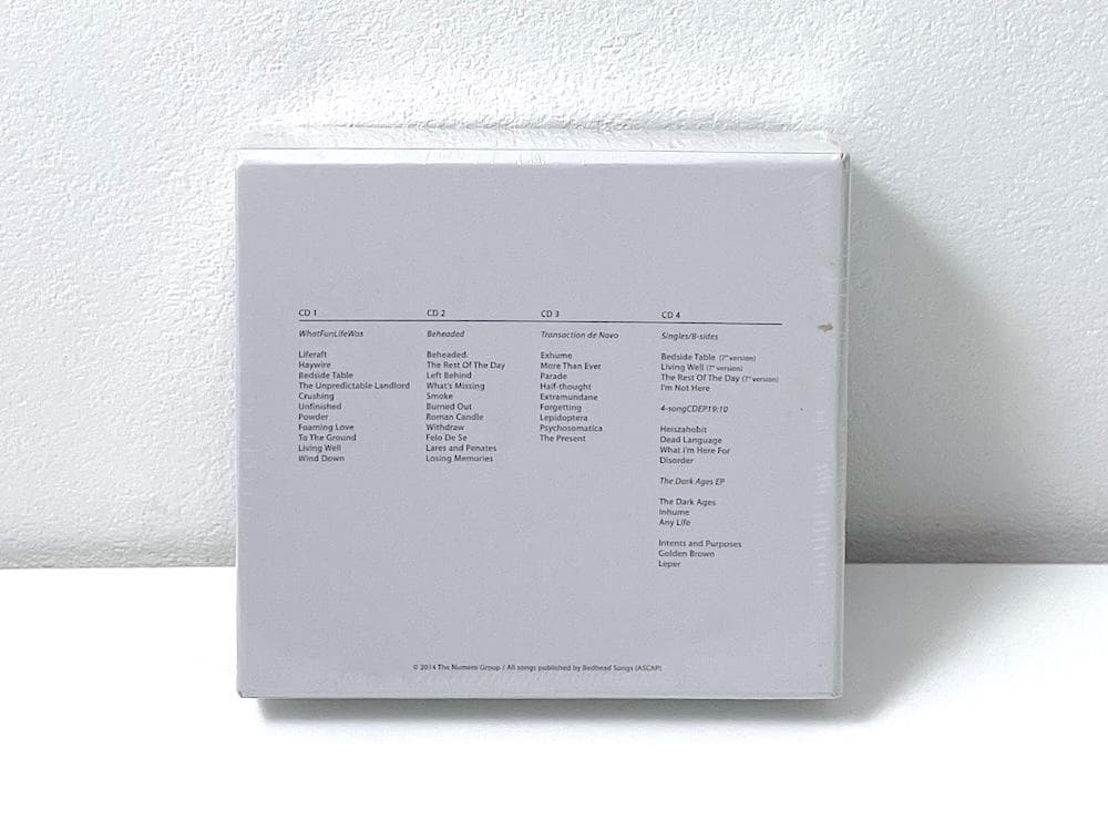 新品未開封 廃盤 BEDHEAD 1992-1998 4CD+BOOK〈4枚組〉